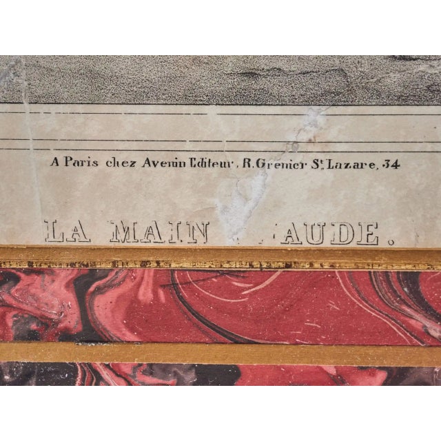 Gray Avenir, Le Pied de Boeuf and La Main Aude, Lithograph For Sale - Image 8 of 12