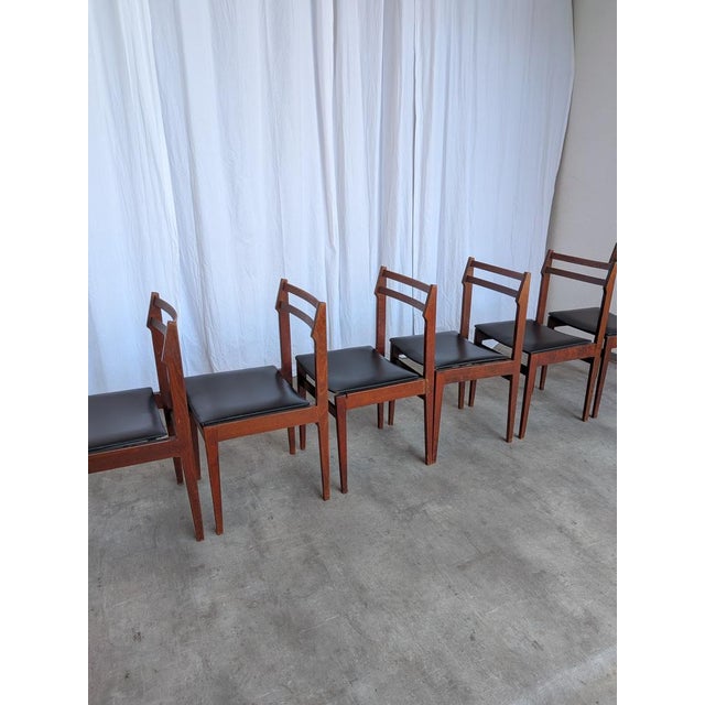 Vintage Scandinavian Wooden Dining Chairs from Stol Kamnik, 1970s, Set of 6 For Sale - Image 4 of 18