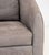 Modern Modern Style Gray Suede Tub Chairs, Pair For Sale - Image 3 of 8