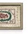 Late 19th Century Antique Beaded Holiday Peace on Earth Framed Crochet Linen For Sale - Image 5 of 11
