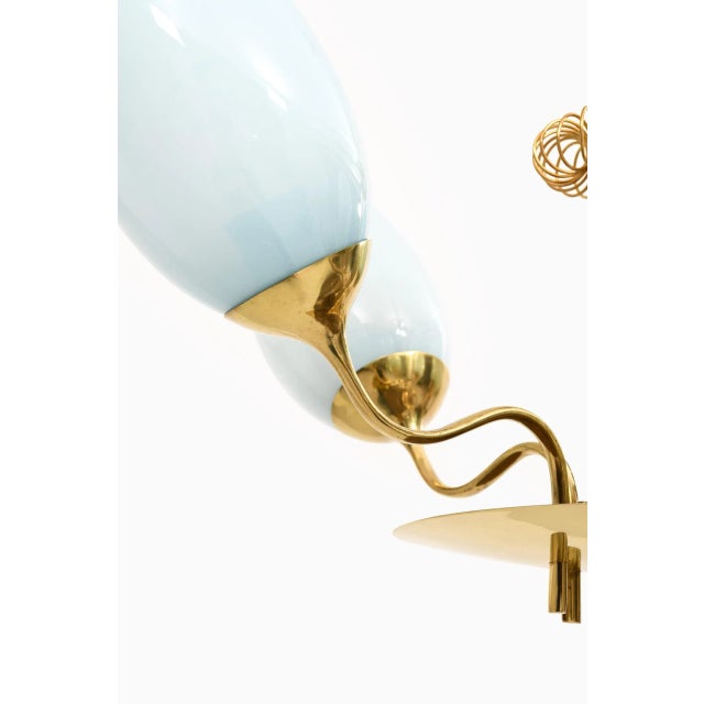 Model 9029 Ceiling Lamp by Paavo Tynell for Taito Oy, Finland For Sale - Image 3 of 13