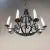 Antique Country French Wrought Iron Chandelier For Sale In Baton Rouge - Image 6 of 12