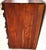 Brown MCM Solid Exotic Wood Bachelor Chest Dresser Rustic Brutalist For Sale - Image 8 of 8