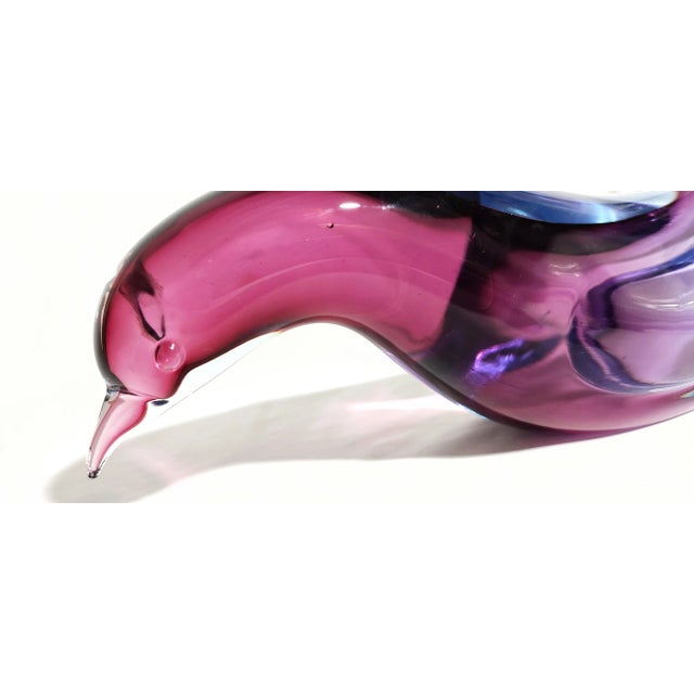 Murano Crystal Bird by Livius Seguso, Italy, 1970s For Sale - Image 3 of 10