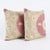 This beautiful 16'' x 24'' hand-embroidered Suzani pillow cover set was made from authentic Uzbek cotton fabric. The...