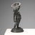 Pompeian Silenus in Bronze Copy Figurine For Sale - Image 4 of 10