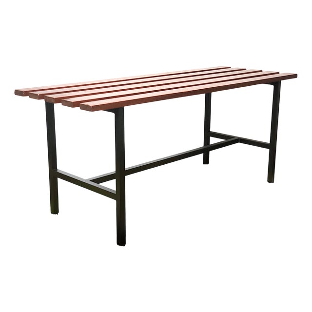 Teak Bench, Italy, 1960 For Sale