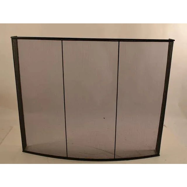 Complete Lucite and Chrome Fireplace Set For Sale - Image 4 of 11