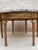 20th Century French Louis XVI Style Bronze, Round Marble & Oak Table For Sale - Image 18 of 18