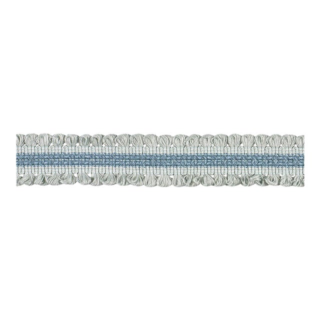 SAMPLE - Schumacher Miriam Trim In Aqua For Sale