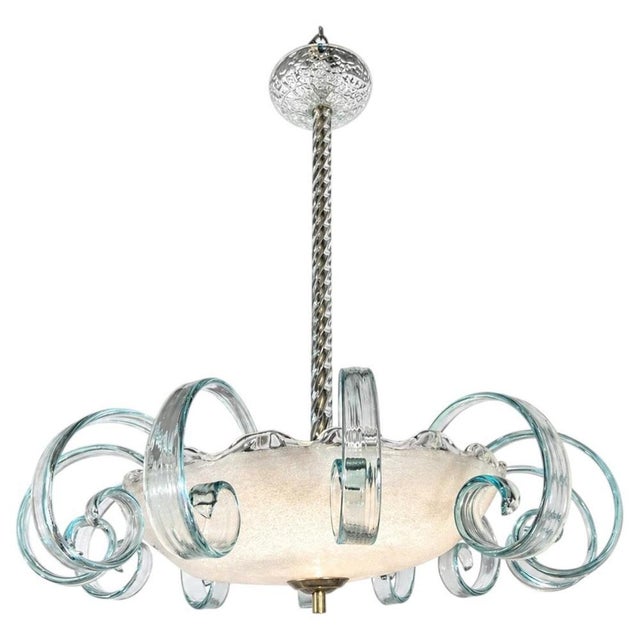 Murano Chandelier from Barovier, 1950s For Sale - Image 17 of 17