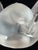 Lalique Frosted Dove Crystal Sculptural Vase For Sale - Image 9 of 12