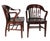 Pr. Vintage Bank of England Jury Chairs by the Marble & Shattuck Furniture Company For Sale - Image 10 of 18
