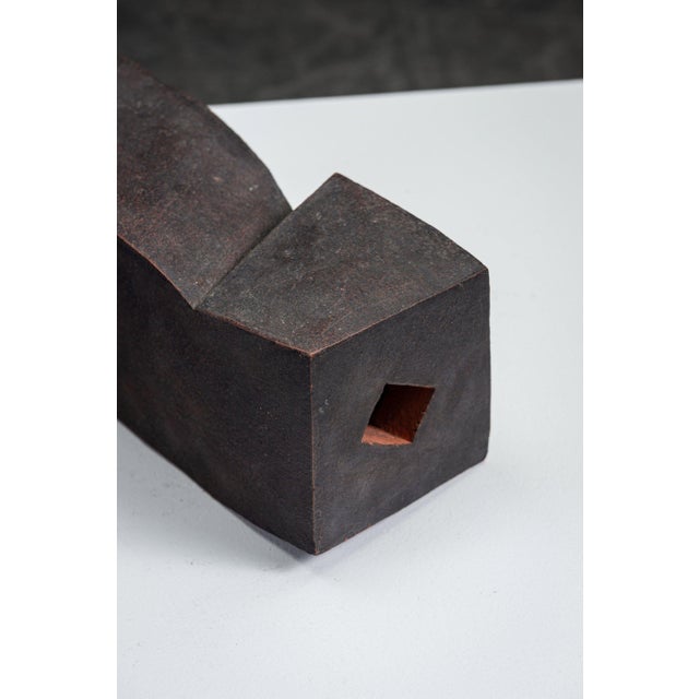 Brown Abstract Sculpture from Cor Dam For Sale - Image 8 of 14