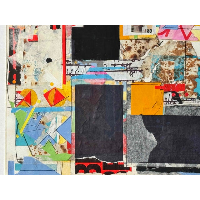 Contemporary Sam Middleton, Untitled 89, Collage on Paper For Sale - Image 3 of 6