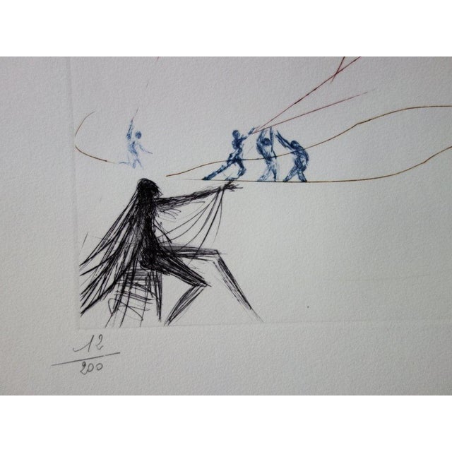 Salvador Dali, The Ghost Ship: Homage to Wagner, Engraving For Sale - Image 5 of 7