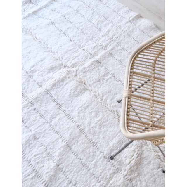 2020s Beni Ourain Moroccan Rug - 9.6 X 6.7 Ft For Sale - Image 5 of 8