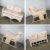 Wood Cerused Reeded Rattan Love Seat & Lounge Chair Manner of Gabriella Crespi For Sale - Image 7 of 13