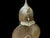 Handmade Turkish Brass Fluted Helmet Shield Set For Sale - Image 12 of 13