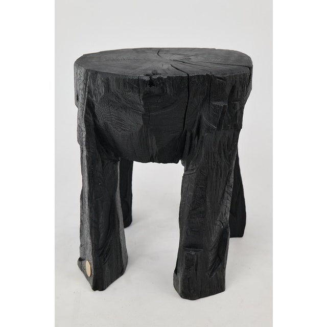 Wood Rustic Sculptural Coffee Table by Logniture For Sale - Image 7 of 15