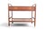 Brown Mid 20th Century Danish Modern Two Drawer Bar Cart in Teak For Sale - Image 8 of 11