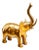 Vintage Gold Brass Elephant For Sale
