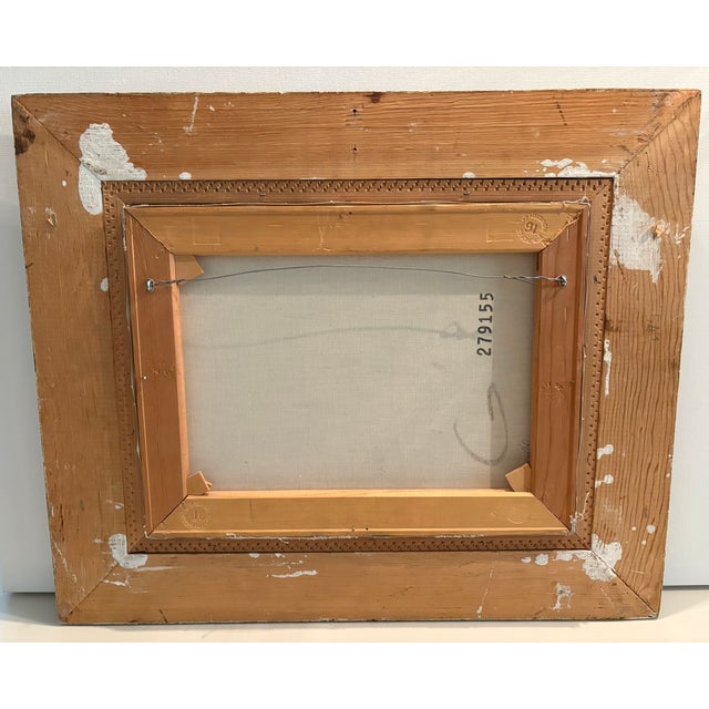 Mid 20th Century Framed Oil Painting by Spanish Artist Joe Luis Campuzano For Sale - Image 11 of 12
