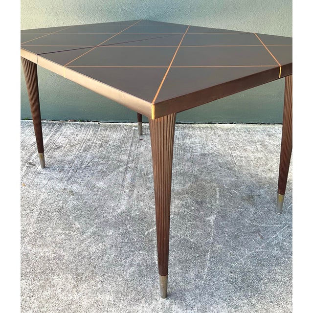Vintage Tommi Parzinger Extendable Dining Table For Sale - Image 14 of 14