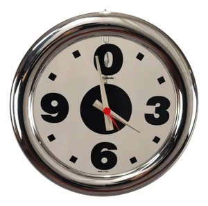 Wall Clock by Studio STG for Guzzini, 1980s