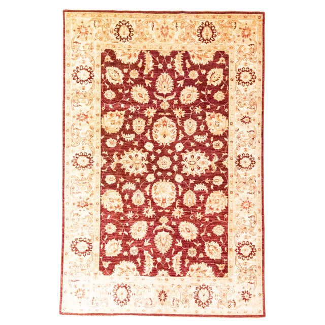 Middle Eastern Hand-Knotted Stonewashed Ziegler Rug For Sale - Image 11 of 11