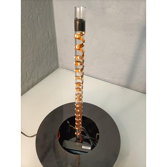 Acrylic Glass Table Lamp For Sale - Image 11 of 14