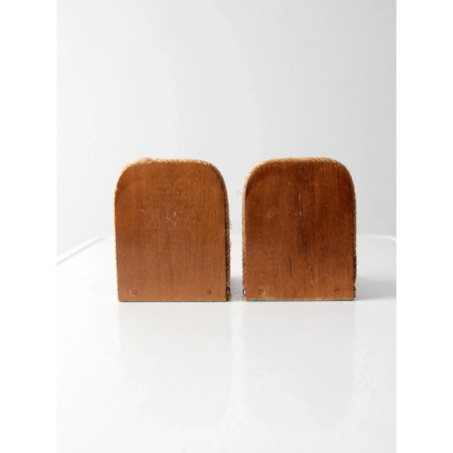 Vintage Nautical Bookends For Sale - Image 12 of 13