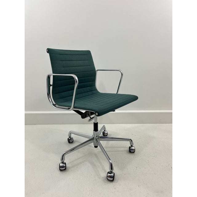 Black Hopsak Fabric Ea-117 Office Chair by Charles Eames for Vitra, 2000s For Sale - Image 13 of 13