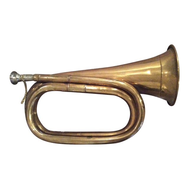 Antique Brass Horn Chairish