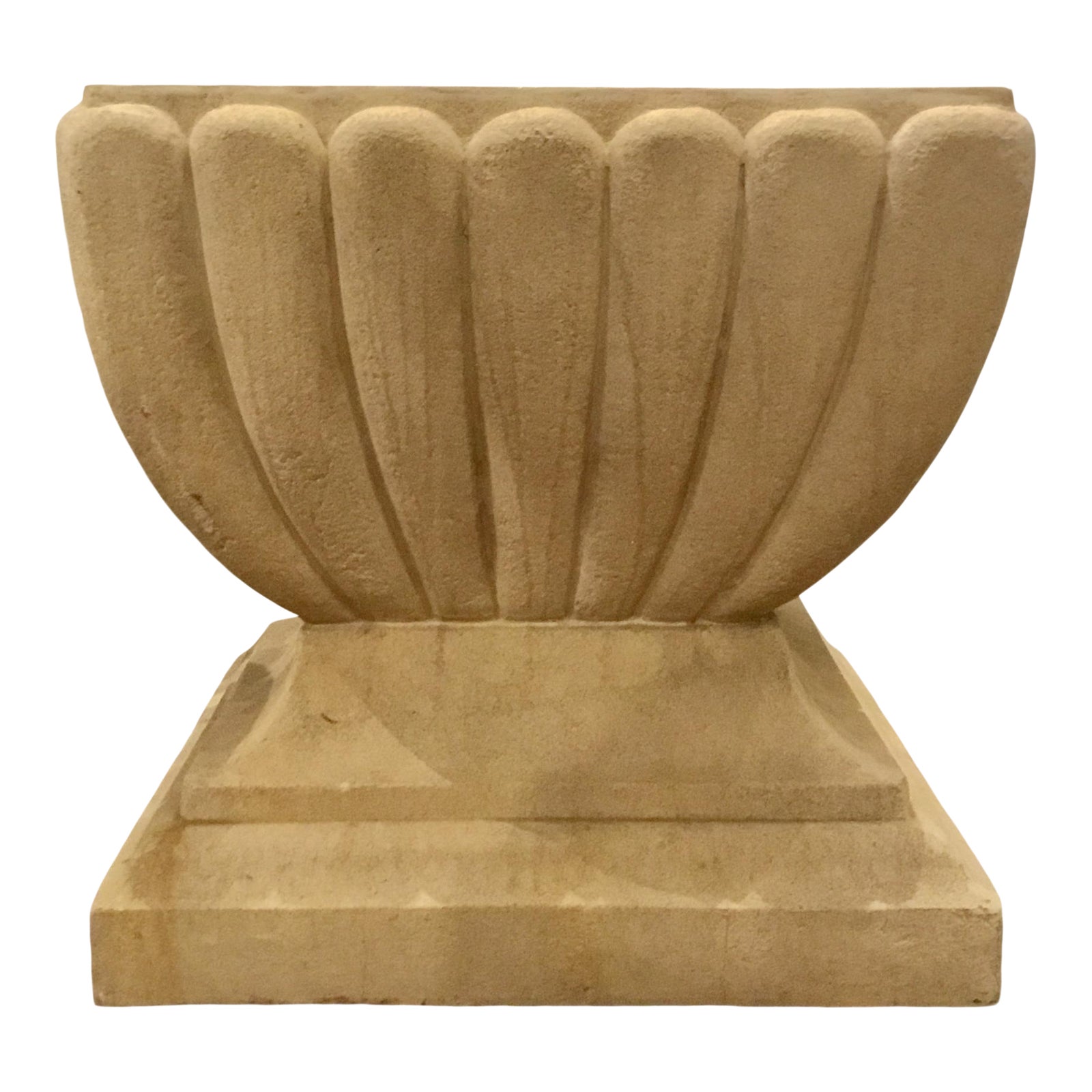 Indoor/Outdoor Transitional Limestone Table Chairish