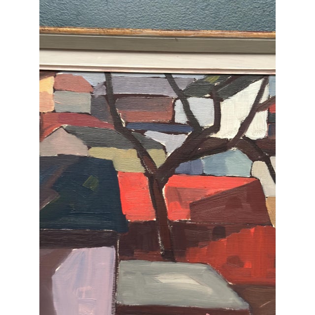 Raymond Wallentin, On the Outskirts of Kalmar, 1959, Oil on Canvas, Framed For Sale - Image 16 of 18