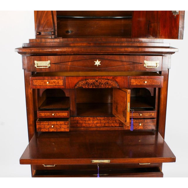 19th Century Biedermeier Secretary For Sale - Image 5 of 18