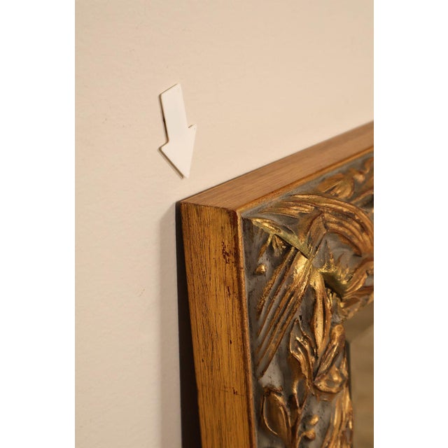 Late 20th Century LaBarge Italian Giltwood Carved Wall Mirror For Sale - Image 17 of 18