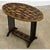 Vintage English Painted Side Table with Fish Découpage For Sale In Baton Rouge - Image 6 of 10