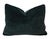 Green Designer Modern Abstract Luxurious Green Velvet Feather/Down Pillow For Sale - Image 8 of 8