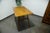 Brown Brussels Table with Red Woven Shelf by Dřevopodnik Holešov, 1960s For Sale - Image 8 of 14