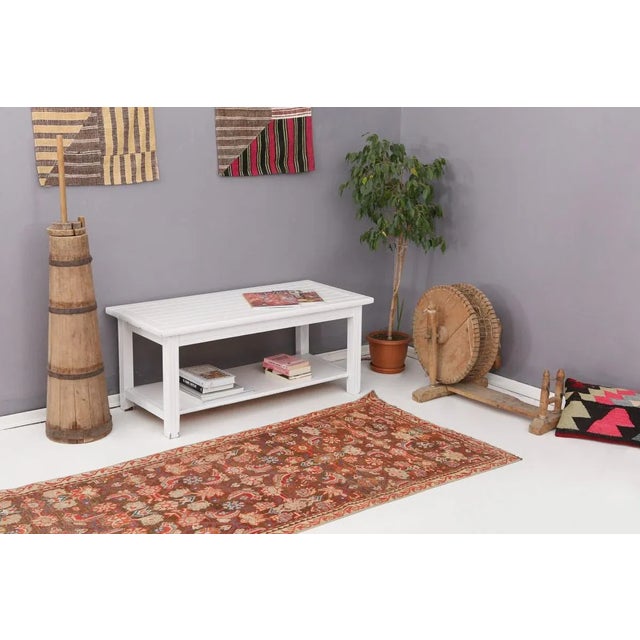 Mid 20th Century Antique Malayer Runner For Sale In Los Angeles - Image 6 of 7