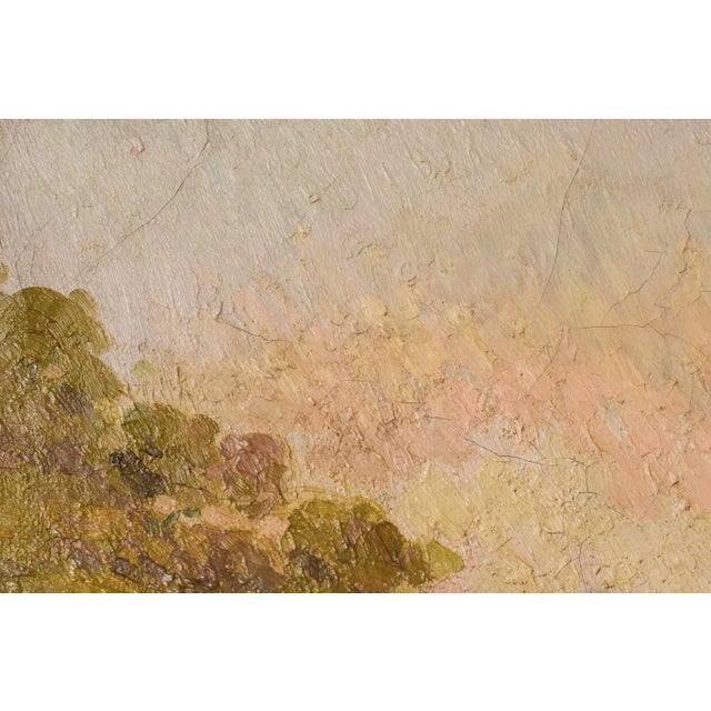 Magi Oliver Bosch, Impressionist Landscape, Oil on Canvas, Framed For Sale - Image 17 of 18