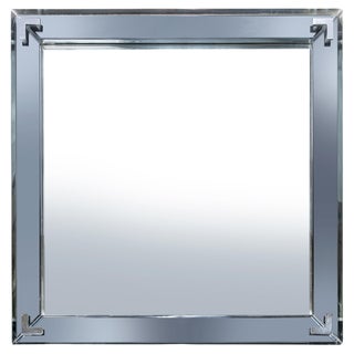 Vintage Square Mirror from Fontana Arte, Italy, 1970s For Sale