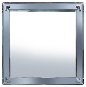 Vintage Square Mirror from Fontana Arte, Italy, 1970s