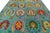 Contemporary Vibrant Oushak-Style Hand-Knotted Turquoise & Jewel-Tone Wool Rug For Sale - Image 11 of 12
