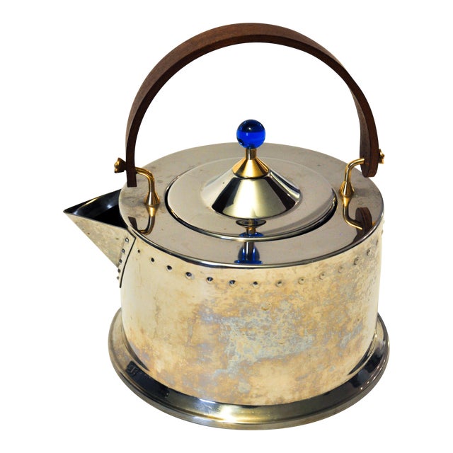 1980s C. Bodum Ottoni Stainless Steel Tea Kettle Chairish
