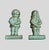 American Antique Bronze-Clad Boy & Girl Figural Bookends, Verdigris Patina, C. 1920s, Sold as a Pair For Sale - Image 3 of 10