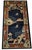 Antique Chinese - Peking rug. Measures: 3'0" x 5'10". Chinese - Peking Blue Wool Antique 1930s Small Scatter Size Knotted...