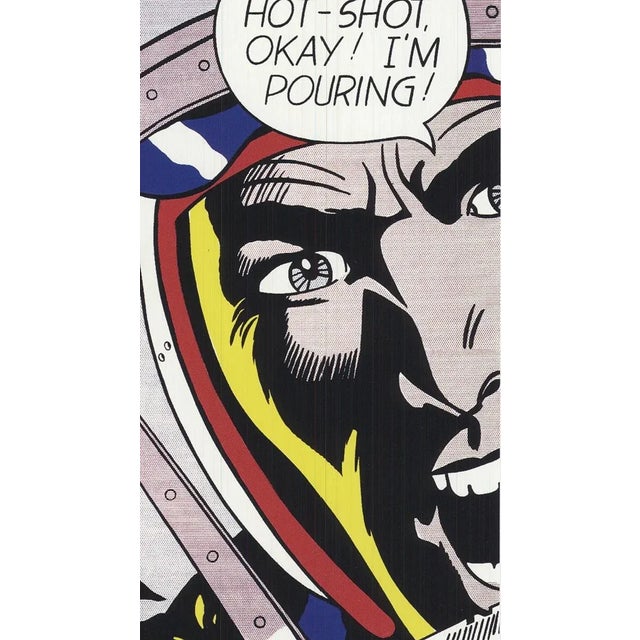 Modern 1988 Roy Lichtenstein Okay, Hot-shot! Lithograph For Sale - Image 3 of 4